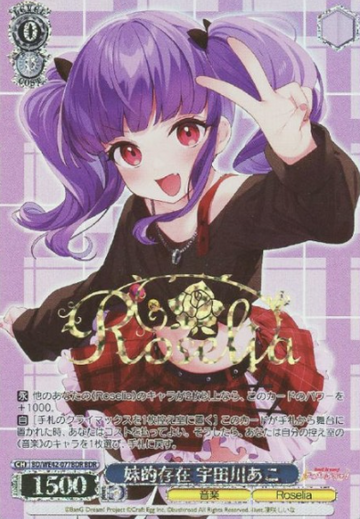 Udagawa Ako BDR BD/WE42-077BDR - BanG Dream! Countdown Collection