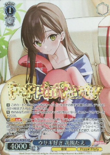 Hanazono Tae BDR BD/WE42-087BDR - BanG Dream! Countdown Collection