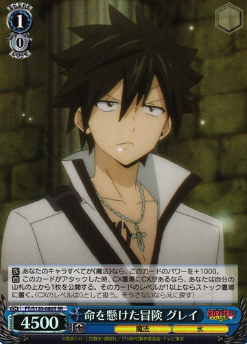 Gray SR FT/S120-080S - FAIRY TAIL 100 Years Quest