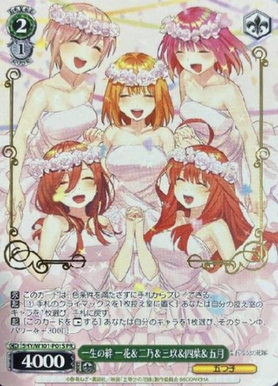 5HY/W101-P01S PR Winner card (PR)