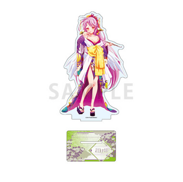 No Game No Life – Holographic Jumbo Acrylic Stand: Jibril Cyber Kimono Ver.