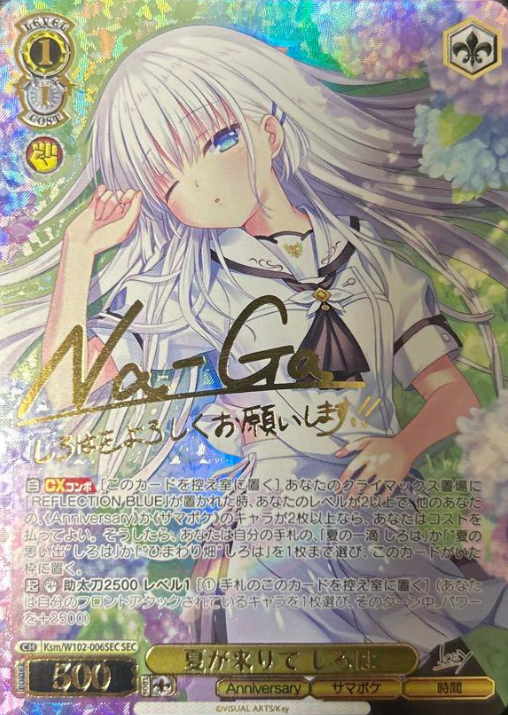 Shiroha SEC Ksm/W102-006SEC - Key all-star
