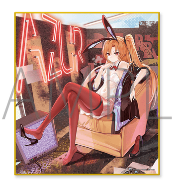 Azur Lane Cleveland Mini Art Board (Shikishi)