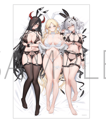 Azur Lane Brest, Friedrich der Grosse & Joffre Anime Bed Sheet
