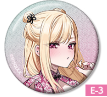 Marin Kitagawa Chinese-style Dress Ver. Glitter Can Badge
