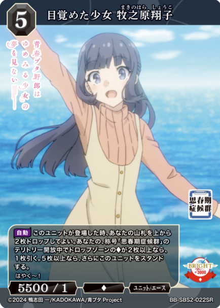Makinohara Shoko SR BB-SBS2-022SR