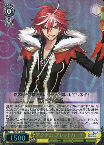 Agnum Bulletheart S-R SR/SE25-03 - Shining Resonance Extra