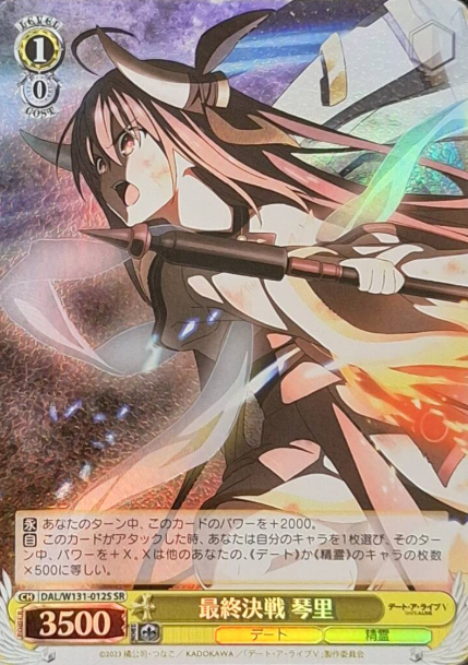 Kotori SR DAL/W131-012S - DATE A LIVE Vol.3