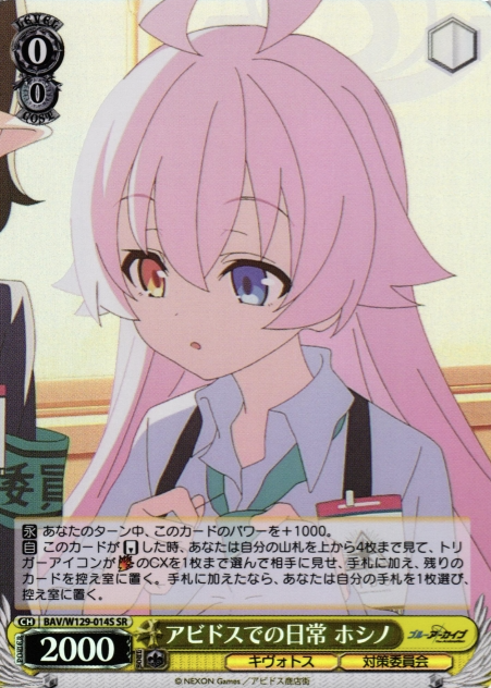 Hoshino SR BAV/W129-014S - Blue Archive The Animation
