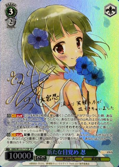 Shinobu SP KMS/W133-T17SP - Kiniro Mosaic 15th Anniversary