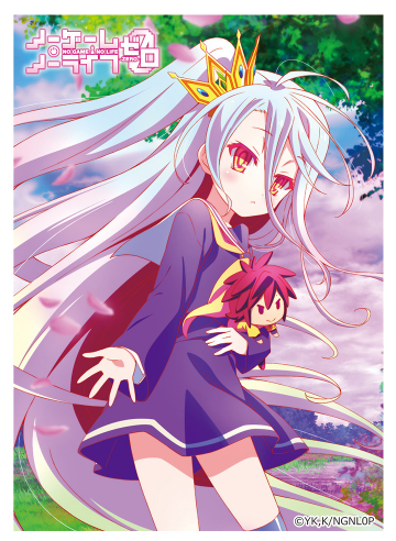 No Game No Life Zero Card Sleeves (Shiro / White) Pre-order