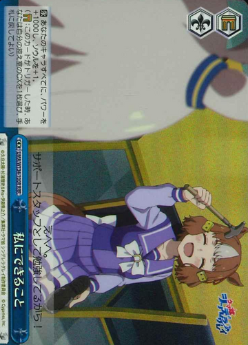 Bernolight RRR UMA/W134-100R - Umamusume Cinderella Gray