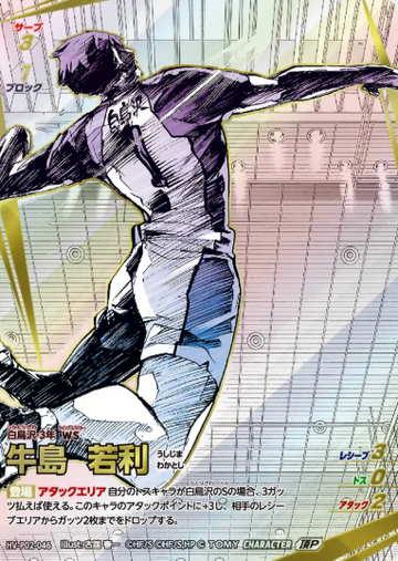 Ushijima Takatoshi TP HV-P02-046 - VOBACA Haikyu!! HV-P03 Youth & Select Team Training Camp