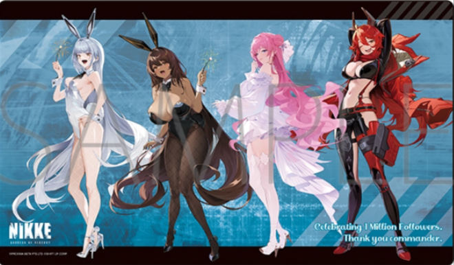 NIKKE Rubber Playmat Red Hood Blanc Noir Dorothy Pre-order