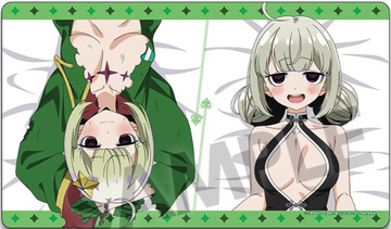 Gushing Over Magical Girls – Newly Illustrated Rubber Playmat: Kiwi Araga & Leopard Pre-order