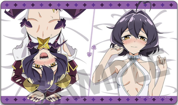 Gushing Over Magical Girls – Newly Illustrated Rubber Playmat: Utena Hiiragi & Magia Pre-order