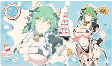 Shinobi Master Senran Kagura NEW LINK Newly Illustrated Rubber Playmat (Hikage / Milky Maid) Pre-order