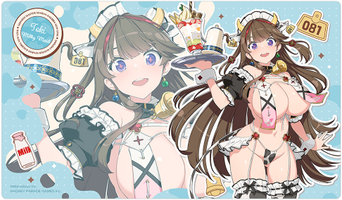 Shinobi Master Senran Kagura NEW LINK Newly Illustrated Rubber Playmat (Toki / Milky Maid) Pre-order