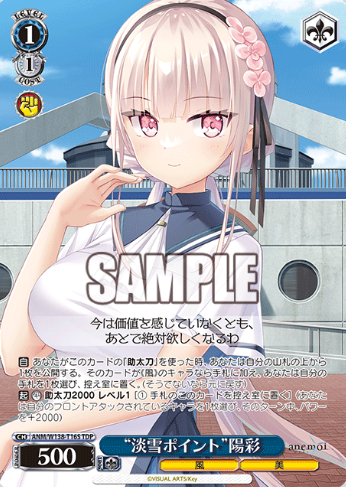 Hiiro TDP ANM/W138-T16S - anemoi