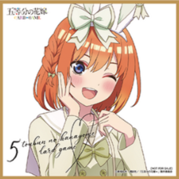 Mini Shikishi Nakano Yotsuba