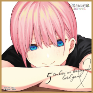 Mini Shikishi Nakano Ichica GYC-BP7-P1 - The Quintessential Quintuplets TCG
