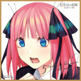 Mini Shikishi Nakano Nino GYC-BP7-P2 - The Quintessential Quintuplets TCG