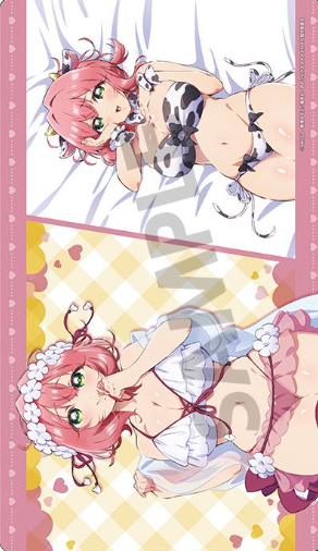 The 100 Girlfriends Newly Illustrated Rubber Playmat – Hakari Hanazono Pre-order