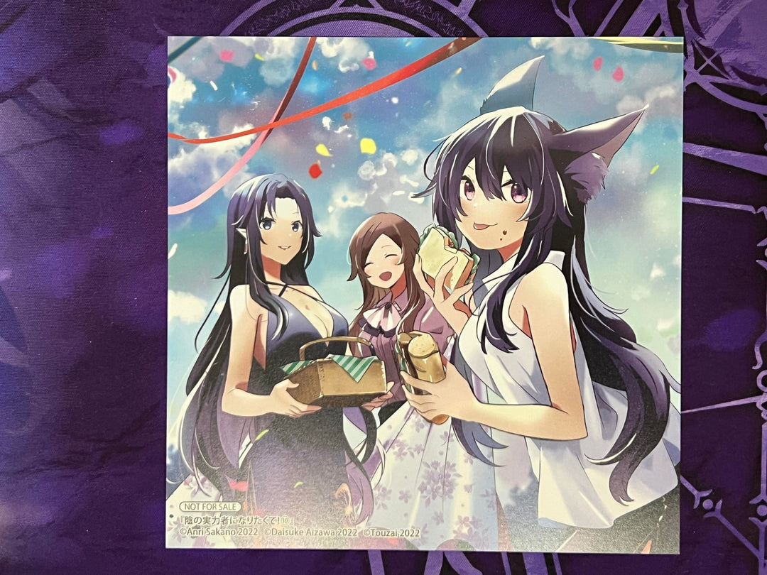 The Eminence in Shadow Shikishi card