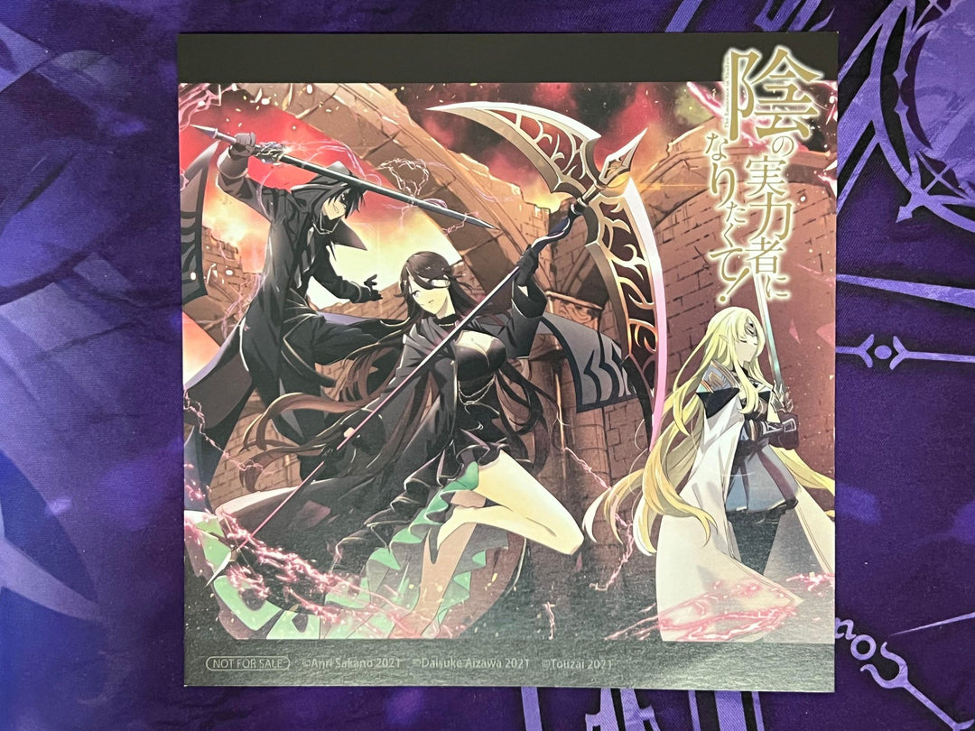 The Eminence in Shadow Shikishi card
