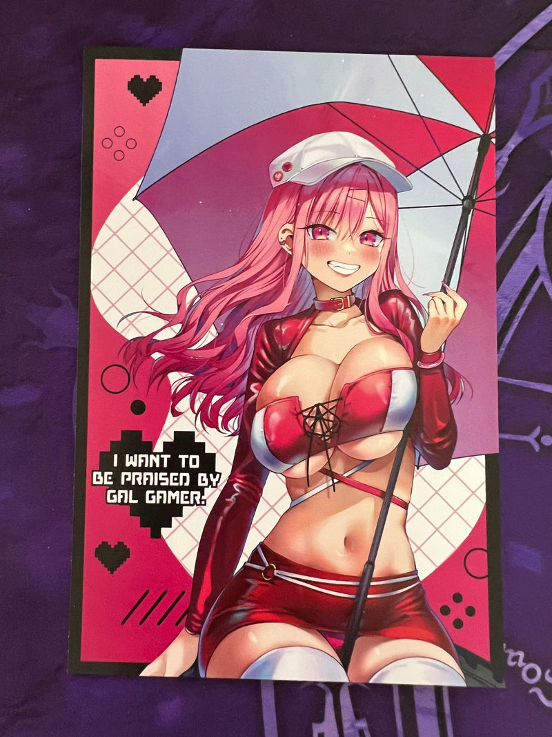Gal Gamer Rion Post card