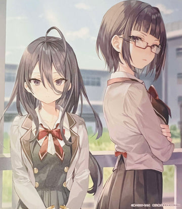 Kimishima Ayano Taniyama Sayaka Shikishi card