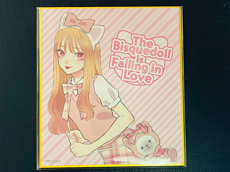 My Dress-Up Darling Square enix kuji Kitagawa Marin Shikishi card