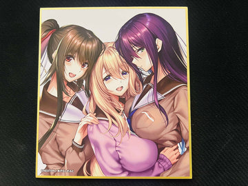Mini Shikishi Yuuhi Kurohime Chitose Tsutamachi Rei Himiyama
