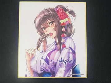 Mini Shikishi Yuzuka Takashiro