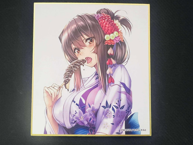 Mini Shikishi Yuzuka Takashiro