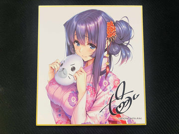 Signed Mini Shikishi Sayuki Takayashiro