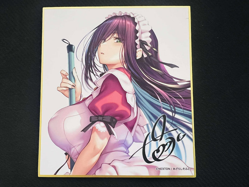 Signed Mini Shikishi Rei Himiyama