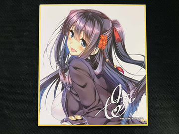 Signed Mini Shikishi Sayuki Takayashiro