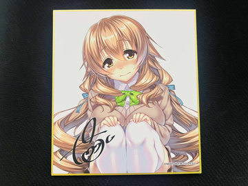Signed Mini Shikishi Koharu Hoshikawa