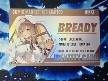 NIKKE Comic market 106 limited card Bready