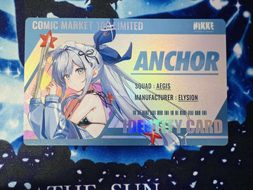 NIKKE Comic market 106 limited card Anchor