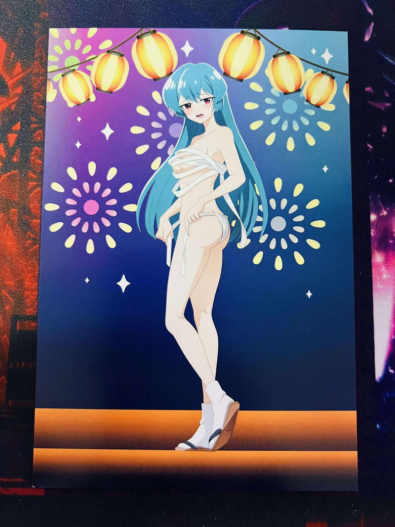 Gushing over Magical Girls Magia Azul Post card