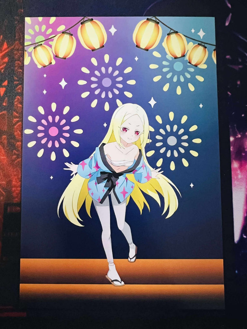 Gushing over Magical Girls Korisu Morino Post card