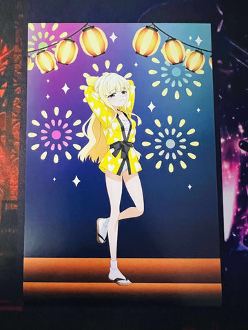 Gushing over Magical Girls Magia Sulfur Post card