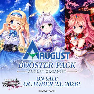 Weiss Schwarz Rose AUGUST Booster Box Case (Pre-order)