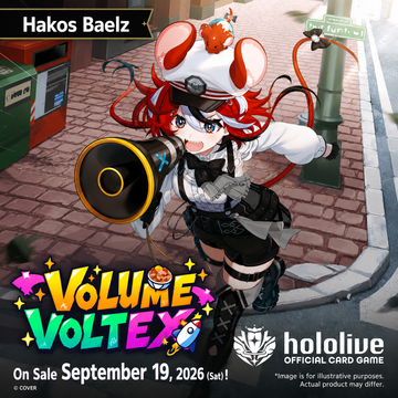 hololive OFFICIAL CARD GAME Booster Pack: Volume Vortex booster box Pre-order