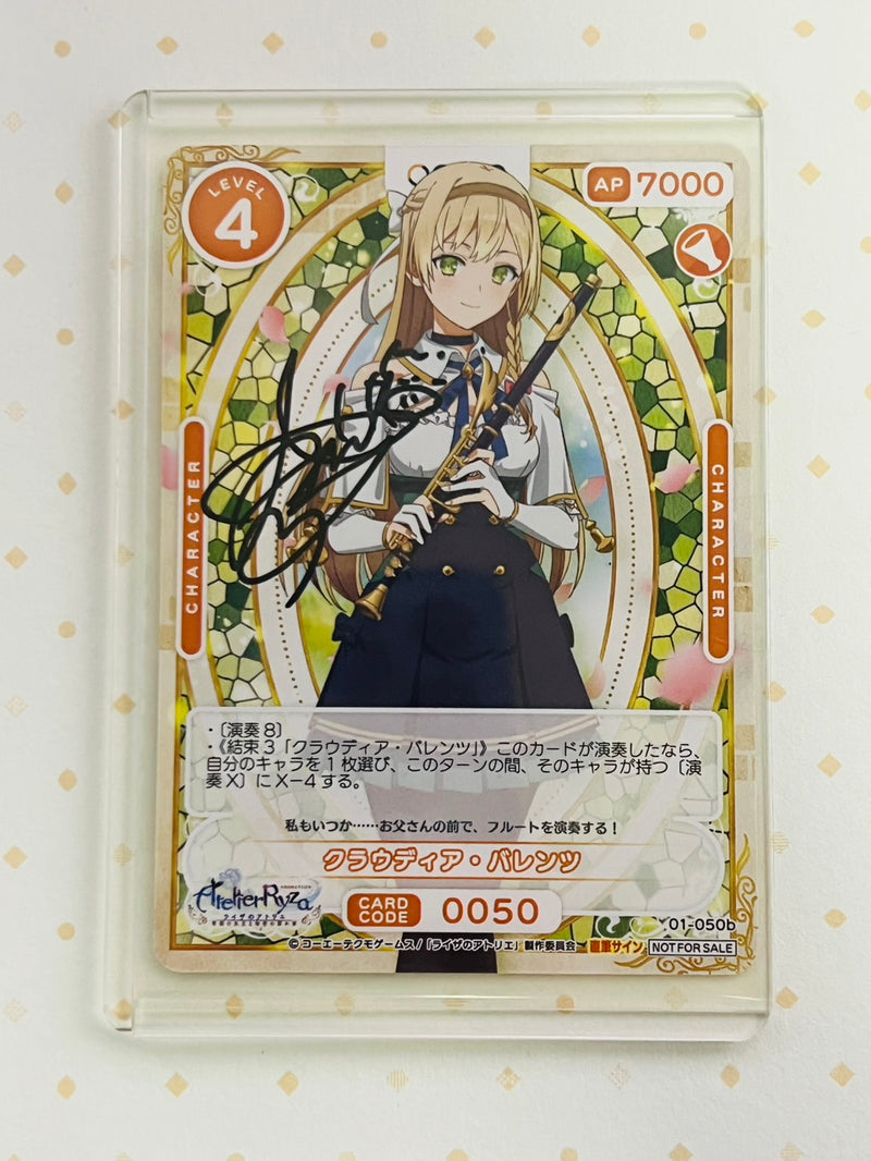 Claudia 01-002b Hand Signed Signed