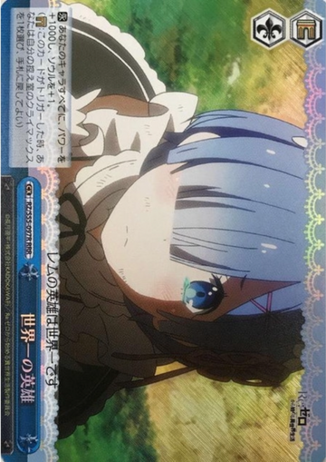Rem RRR RZ/S55-097R - RE:ZERO STARTING LIFE IN ANOTHER WORLD vol.2