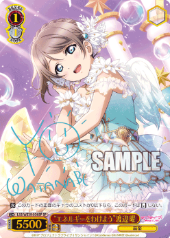 Watanabe You SP LSS/WE39-036SP - Love Live! school festival series 10th Anniversary Premium Booster